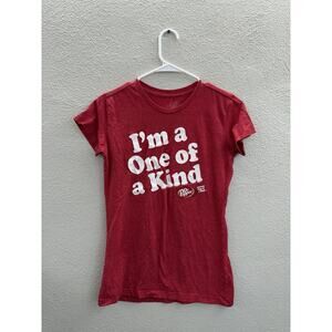 TNT Womens T-Shirt Size XL Red Dr. Pepper One of a Kind Short Sleeve Graphic